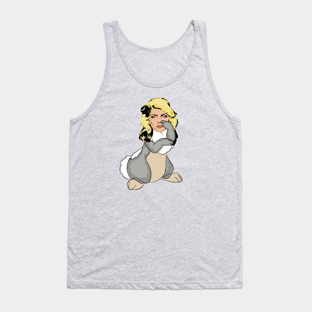 Debbie Hare-y Tank Top by Rock x N x Roll Animals